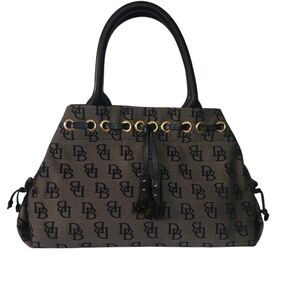 Dooney & Bourke black and gray purse